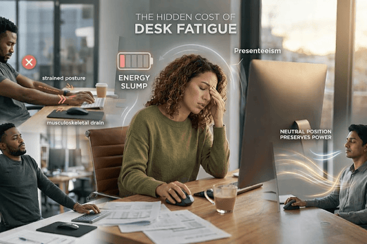 The Hidden Cost of Desk Fatigue: Why Your Setup is Draining Your Energy - ReliefClick