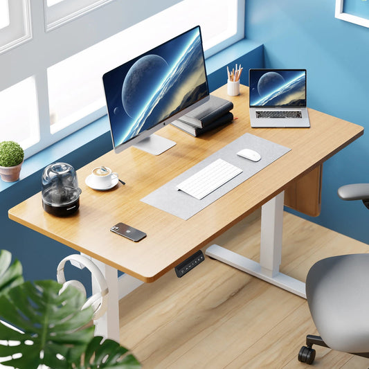 Electric Standing Desk 40x24 Inch Height Adjustable - Standing Desk by ReliefClick