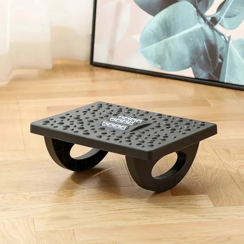 Ergonomic Foot Rest with Massage Rollers - Foot Rest by ReliefClick