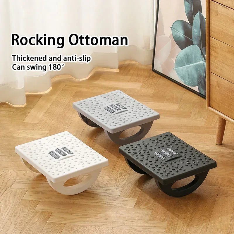 Ergonomic Foot Rest with Massage Rollers - Foot Rest by ReliefClick