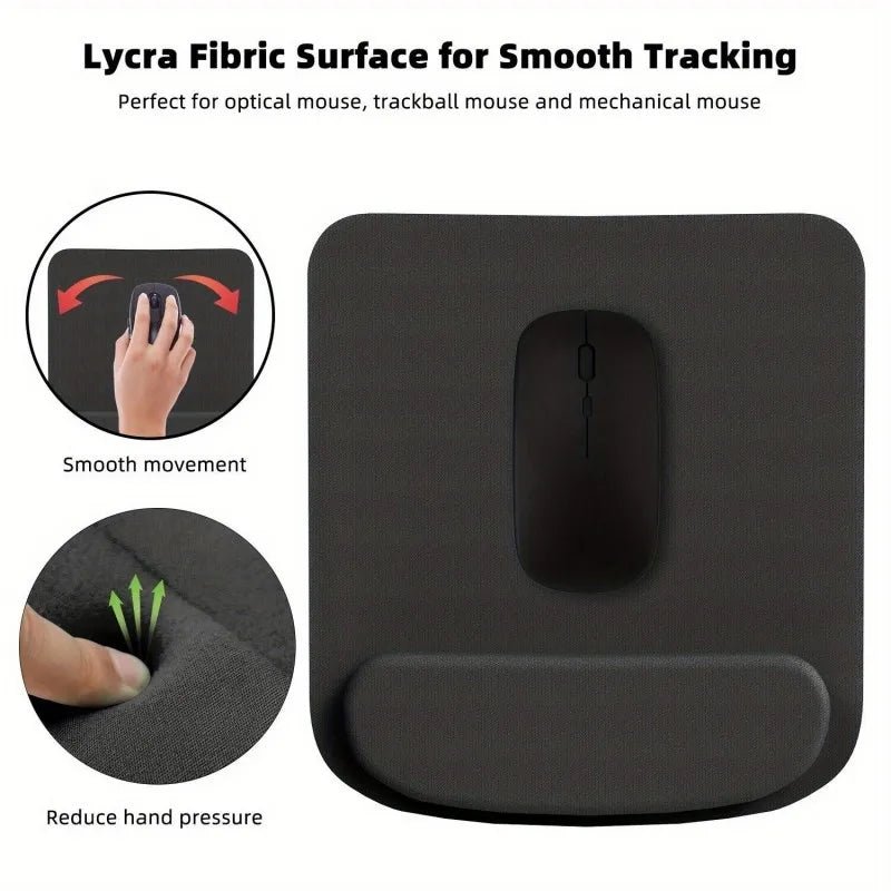 Ergonomic Mouse Pad with Wrist Support - Mouse Pad by ReliefClick